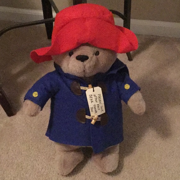 Stuffed Paddington Bear doll with removable coat - Picture 15 of 15